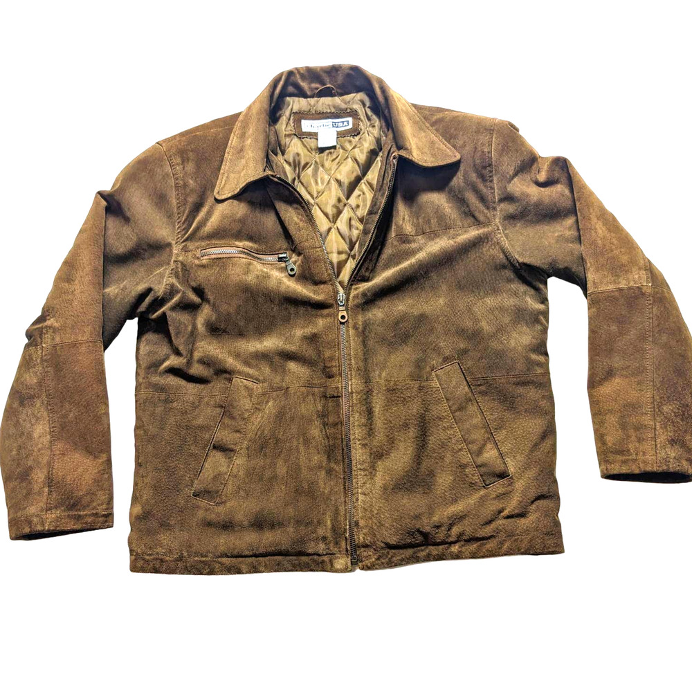 Vintage Suede Leather Jacket